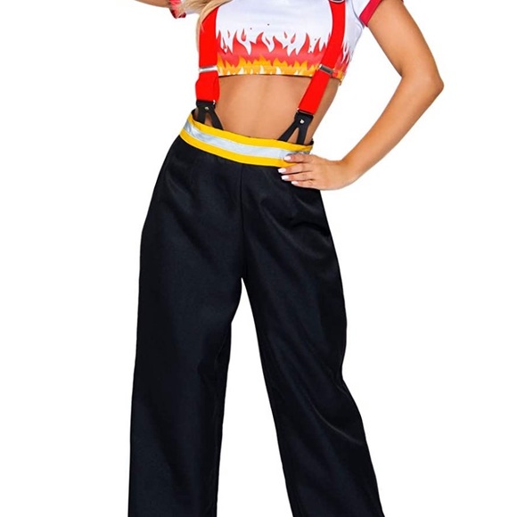 Leg Avenue Fire Fighter Costume Size S (with hat!)